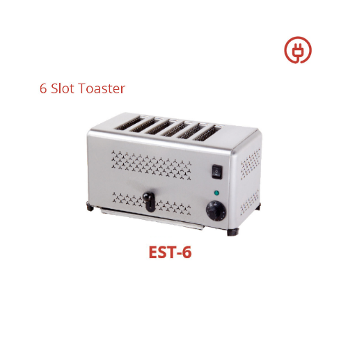 Manual & Automatic Pop Up Slot Toaster EST-6