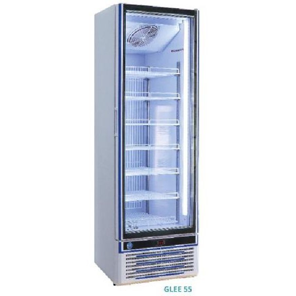 Up Right Glass Door Freezer GLEE 55